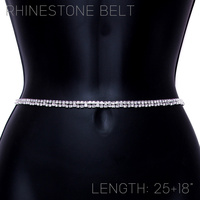 RHINESTONE PAVE BELT