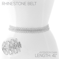 RHINESTONE PAVE BELT