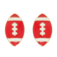 GAMEDAY FOOTBALL POST EARRINGS