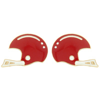 GAMEDAY FOOTBALL HELMET EARRINGS