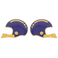 GAMEDAY FOOTBALL HELMET EARRINGS