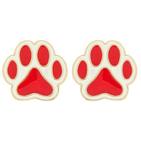 GAMEDAY PAW STUD EARRINGS