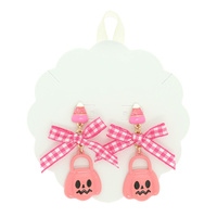 HALLOWEEN CANDY BUCKET EARRINGS