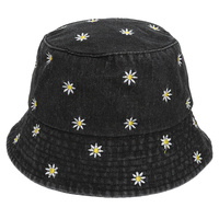 DAISY DENIM BUCKET HAT