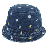 DAISY DENIM BUCKET HAT