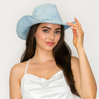 WESTERN DENIM COWBOY HAT
