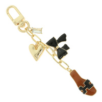 FASHION FLAIR BAG CHARM KEYCHAIN