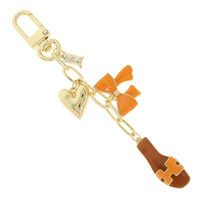 FASHION FLAIR BAG CHARM KEYCHAIN