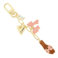FASHION FLAIR BAG CHARM KEYCHAIN