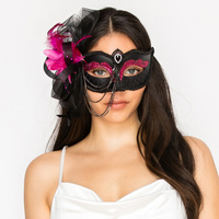 MASQUERADE MASK DETACHABLE FASCINATOR